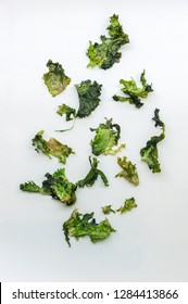 Isolated Rotten Lettuce On White Background.