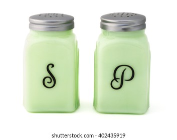 antique salt and pepper