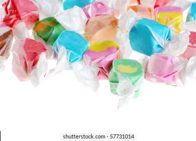 Isolated Salt Water Taffy