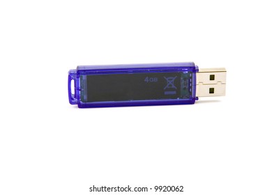 Isolated shot of a USB Memory Stick