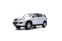 Isolated Simple And  Metallic Suv Car On White Background That Easily Removable.
