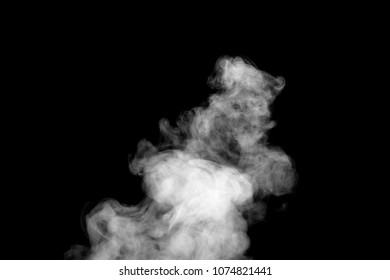isolated smoke, abstract powder, water spray on black background. - Shutterstock ID 1074821441