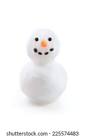 Isolated Snowman