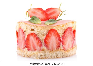 Isolated Strawberry Shortcake