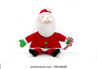 stuffed santa doll