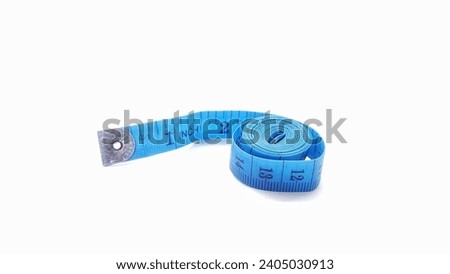 Isolated Tapeline Water-proof blue color on white background. Zdjęcia stock © 