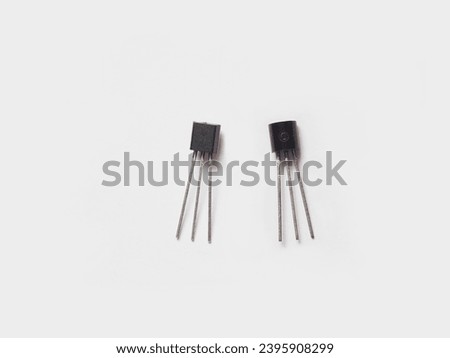Isolated transistors. Semiconductor electronic components.
