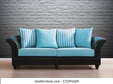 Isolated Vintage Couch