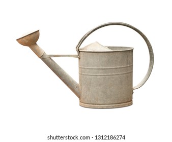  Isolated vintage watering can
