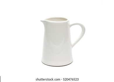 Isolated White Jug