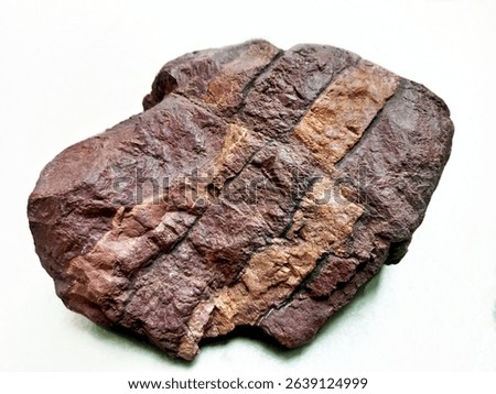 isolated white red limestone chert, is an ocean floor rock that contains radiolarian fossils