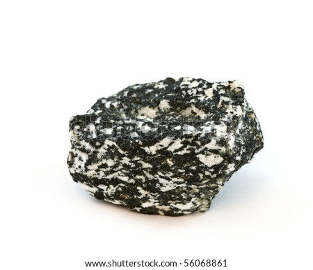 isolatesd sample igneous rock diorite stock photo edit now