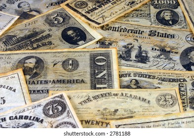 Isolation Of Confederate Money