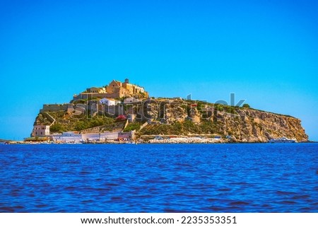Isole Tremiti island of San Nicola in Gargano Apulia - Italy .