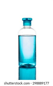 Isopropyl Alcohol Bottle On Isolated Background