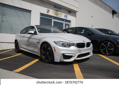 Bmw M4 Coupe White Images Stock Photos Vectors Shutterstock