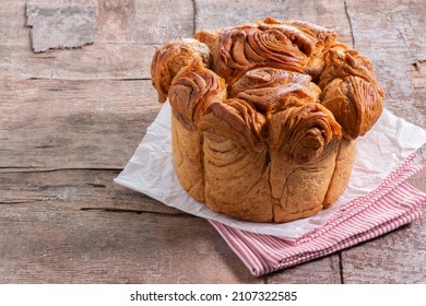 Israeli Breakfast - Traditional Yemenite Jewish Bread - Kubaneh