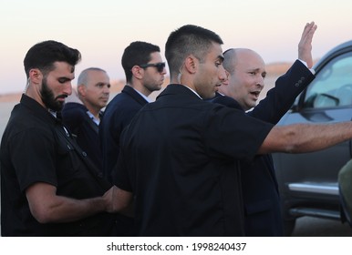 Israeli Prime Minister Nafatali Bennett During A Graduation Ceremony Of Israeli Air Force Pilots At The Hatzerim Base Near The Southern City Of Beer Sheva, On June 24, 2021.