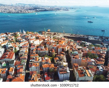 Istanbul And Bosphorus From A Bird's Eye View