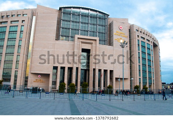 istanbul caglayan justice palace biggest courthouse stock photo edit now 1378792682