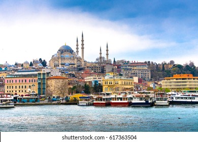 Istanbul The Capital Of Turkey.