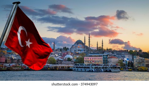 Istanbul ist die Hauptstadt der Türkei, östliche Touristenstadt.