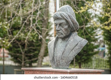 Istanbul, Esenyurt/ Turkey-04.06.2019: Statue Of Bumin Khagan, Founder Of The Turkic Khaganate