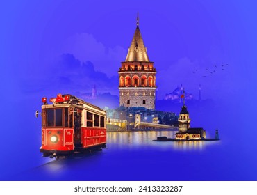 istanbul Galata kulesi gece ışıkları, taksim tarmvayı ve kız kulesi
Translate:
istanbul galata tower night lights, taksim tarm and maiden's tower - Powered by Shutterstock