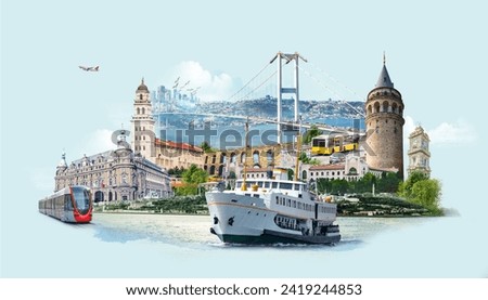 istanbul historical peninsula ferry bridge metro