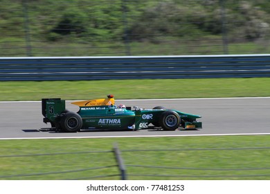 ISTANBUL - MAY 07: Jules Bianchi Drives A Lotus ART  Team Car During GP2 Series Race 1, Istanbul Park On May 07, 2011 Istanbul, Turkey