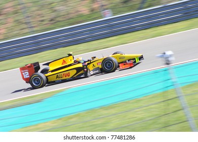 ISTANBUL - MAY 07: Pal Varhaug Drives A DAMS  Team Car During GP2 Series Race 1, Istanbul Park On May 07, 2011 Istanbul, Turkey