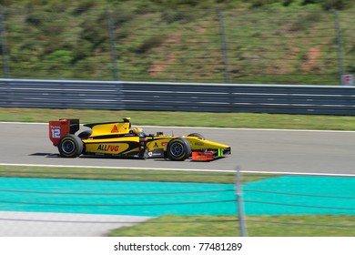 ISTANBUL - MAY 07: Pal Varhaug Drives A DAMS  Team Car During GP2 Series Race 1, Istanbul Park On May 07, 2011 Istanbul, Turkey