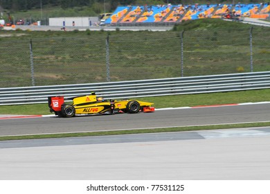 ISTANBUL - MAY 08: Pal Varhaug Drives A DAMS  Team Car During GP2 Series Race 2, Istanbul Park On May 08, 2011 Istanbul, Turkey