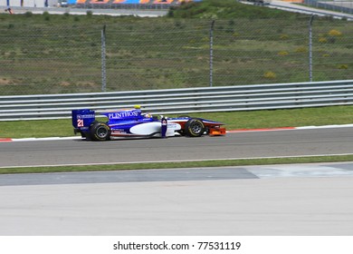 ISTANBUL - MAY 08: Stefano Coletti Drives A Trident Racing  Team Car During GP2 Series Race 2, Istanbul Park On May 08, 2011 Istanbul, Turkey