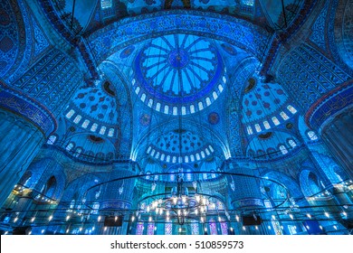 Bilder Stockfoton Och Vektorer Med Blue Mosque Shutterstock