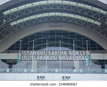 Istanbul Sabiha Gökçen International Airport Inbound Passenger Entrance, Turkey Istanbul Pendik 29 March 2022