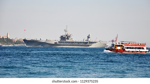 Istanbul, Turkey. 06/07/2018. US Naval Forces Command USS LCC- 20