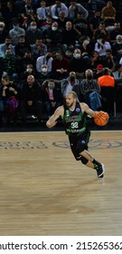 Istanbul, Turkey, 08.03.2022: Darussafaka Basketball Team Vs Tofas Basketball Team During Basketball Champions League At Volkswagen Arena.