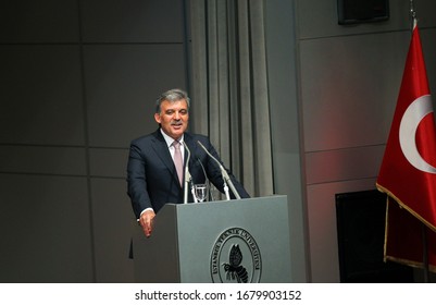 ISTANBUL / TURKEY - 09.16.2011: Abdullah Gül Is A Turkish Politician Who Served As The 11th President Of Turkey, In Office From 2007 To 2014.