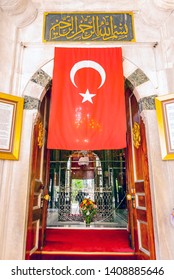 Istanbul, Turkey, 5 May 2006: Tombs Of The Sleeping Sultans, Mehmet II Mauseloum, Tomb Of Fatih Sultan Mehmet 1432-1481 Fatih.