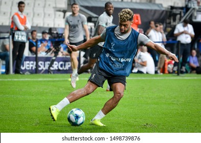 Istanbul, Turkey - August 14, 2019: Alex Oxlade Chamberlain  Before The UEFA Super Cup Finals Match Between Liverpool And Chelsea At Vodafone Park In Vodafone Arena, Turkey