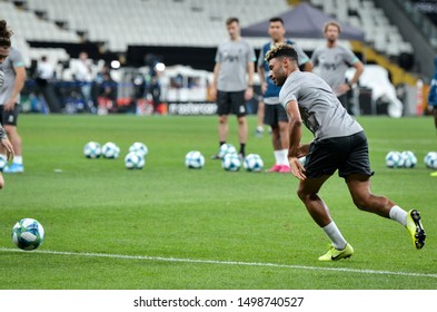 Istanbul, Turkey - August 14, 2019: Alex Oxlade Chamberlain  Before The UEFA Super Cup Finals Match Between Liverpool And Chelsea At Vodafone Park In Vodafone Arena, Turkey