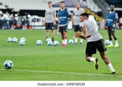 Istanbul, Turkey - August 14, 2019: Alex Oxlade Chamberlain  Before The UEFA Super Cup Finals Match Between Liverpool And Chelsea At Vodafone Park In Vodafone Arena, Turkey