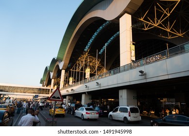 ISTANBUL, TURKEY - AUGUST, 2019: Sabiha Gökçen International Airport. 