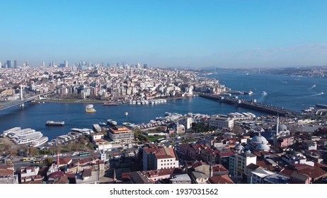 Istanbul. Turkey. Bosphorus. Aerial Photography.