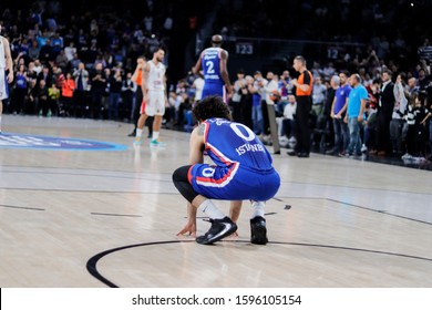 ISTANBUL / TURKEY - DECEMBER 20, 2019: Shane Larkin During EuroLeague 2019-2020 Round 15 Basketball Game Between Anadolu Efes And CSKA Moscow At Sinan Erdem Dome.