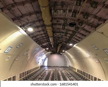 Istanbul / Turkey - December 4th 2019: A330 Cargo Aircraft Empty Hold After Unloading Carries Medicines, Emergency Kits, Dangerous Goods, General Cargos And Perishables By Air