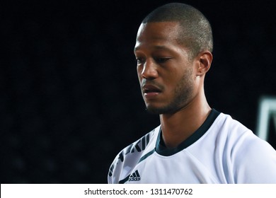 ISTANBUL / TURKEY - FEBRUARY 01, 2019: Anthony Randolph During EuroLeague 2018-19 Round 21basketball Game Darussafaka Vs Real Madrid At Volkswagen Arena.