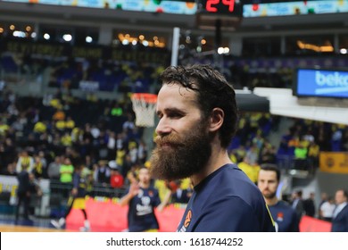 ISTANBUL / TURKEY - JANUARY 16, 2020: Luigi Datome During EuroLeague 2019-20 Round 20 Basketball Game Between Fenerbahce And Barcelona.