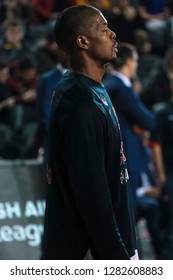 Istanbul / Turkey - January 9, 2019: Kyle Hines During EuroLeague 2018-19 Round 17 Basketball Game Darussafaka Tekfen Vs CSKA Moscow At Volkswagen Arena.